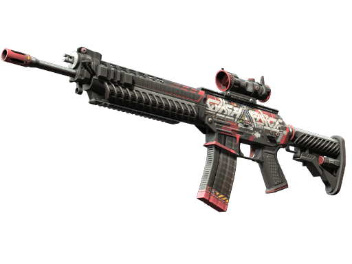 SG 553 | Cyberforce (Minimal Wear)